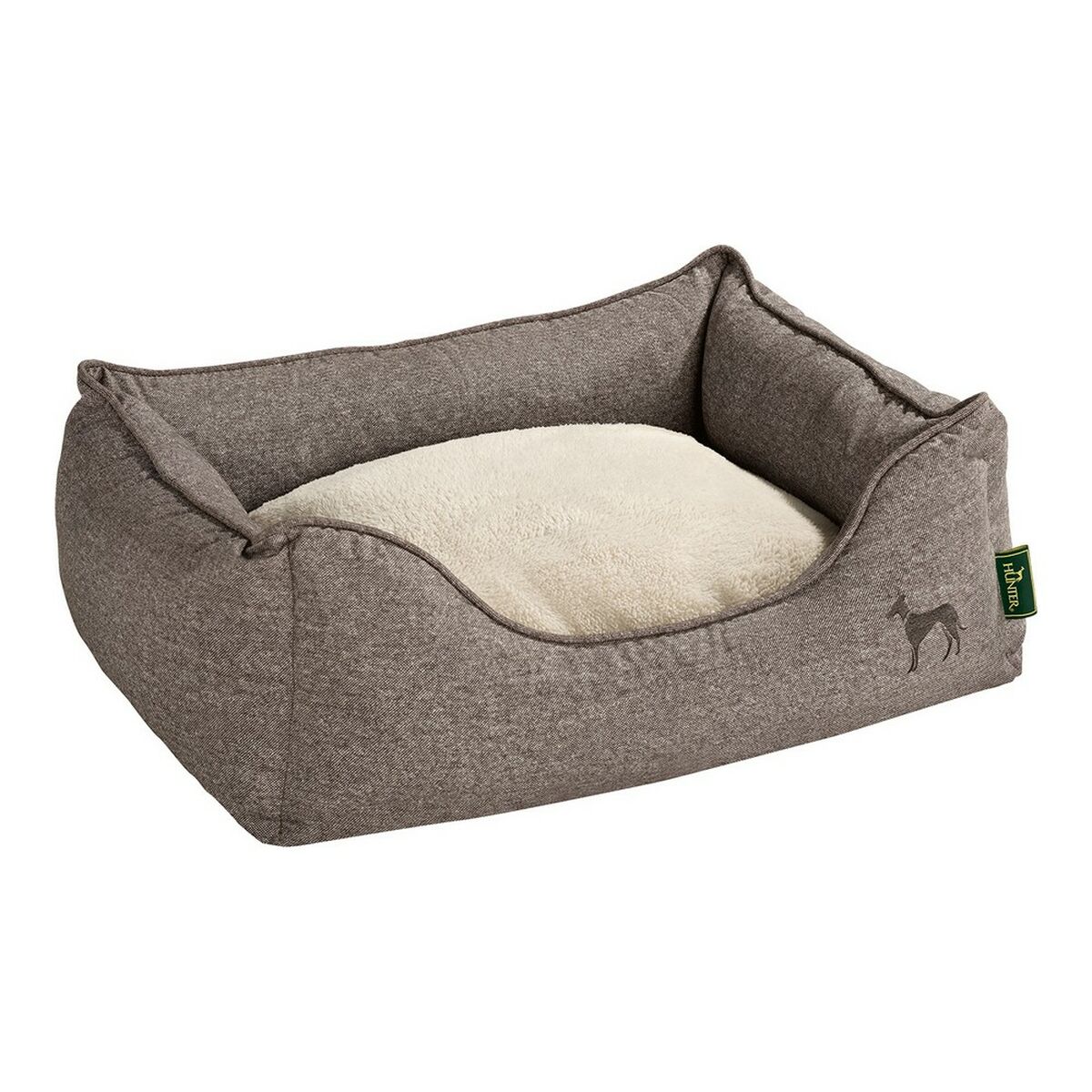 Sofá para Cão Hunter Boston Castanho (60 x 50 cm)